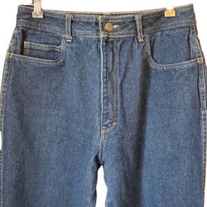 80s Spiegel Classic Straight Leg Women's Sz 16 Mom Jeans 30x34 Rise 13" Tailored